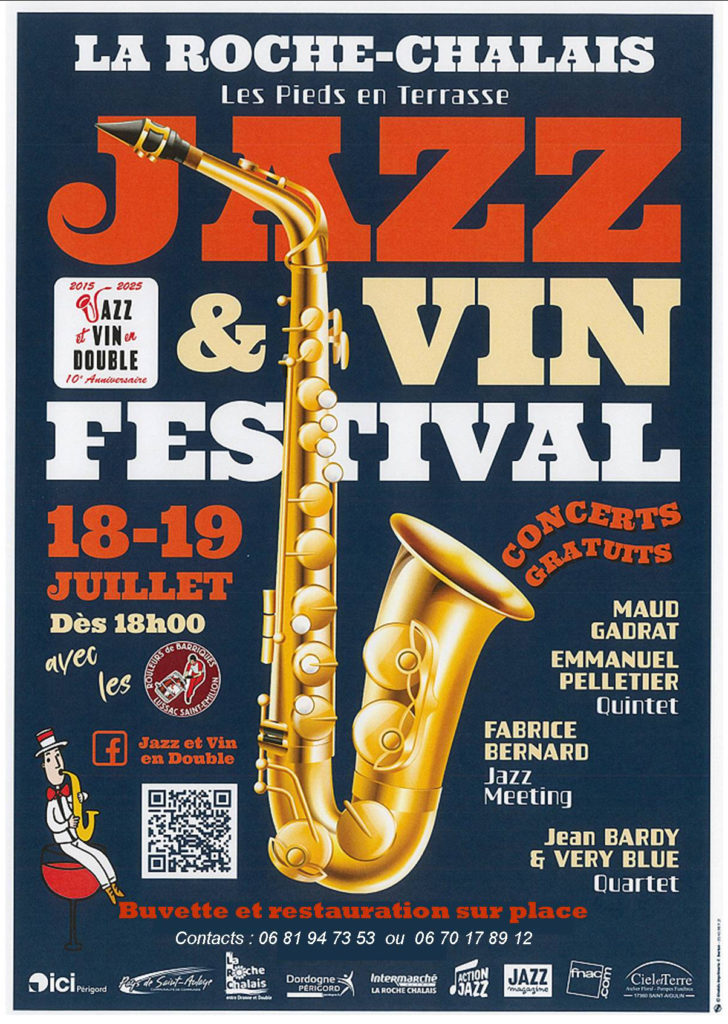 affiche jazz et vin 2025
